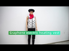Chaleco calentado reversible recargable calentado eléctrico popular de Graphene de la chaqueta del chaleco del invierno