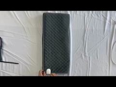 Mantel eléctrico gris negro