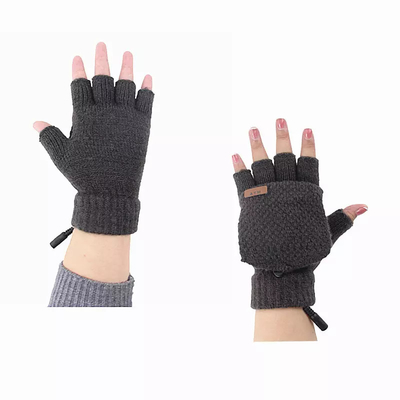 Guantes de punto con calefacción USB 5W que se pueden lavar para mantenerse calientes en invierno