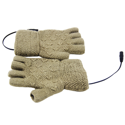 Guantes eléctricos de lana de punto con calefacción infrarroja para calor y comodidad en invierno