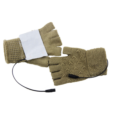 Guantes eléctricos de lana de punto con calefacción infrarroja para calor y comodidad en invierno