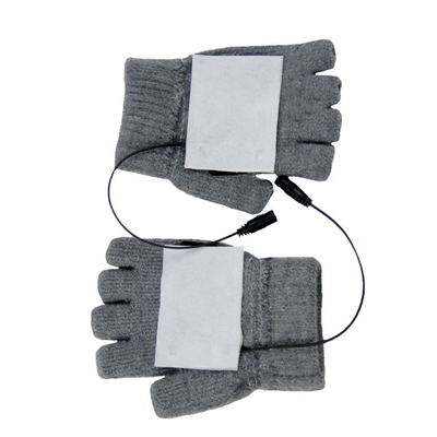 Diseño de medio dedo para la dexteridad Dedo plegable Guantes de calentamiento de grafeno para un ajuste rápido y fácil