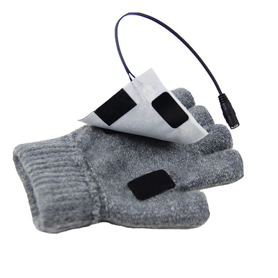 Diseño de medio dedo para la dexteridad Dedo plegable Guantes de calentamiento de grafeno para un ajuste rápido y fácil