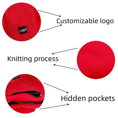 Customize USB Far Infrared Heating Scarf Featuring Graphene Heating Element And Washable Fleece Fabric For Long Lasting Warmth And Comfort