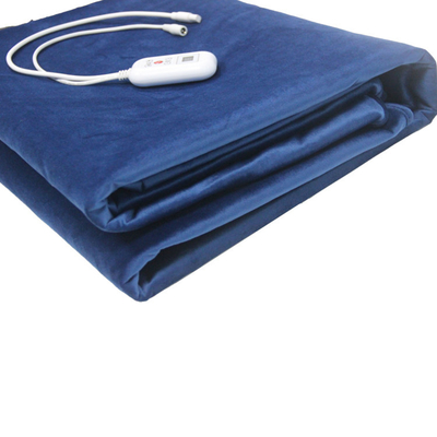 Cubierta eléctrica calefactible lavable con paneles de calefacción de grafeno para la cama con calefacción segura y rápida