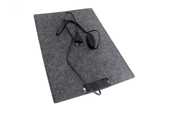 Calentador de pies personalizado con elemento de calefacción de grafeno Carga USB y función de compresión caliente para aliviar la fatiga de los pies