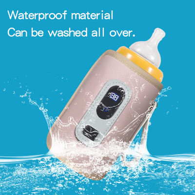 Caliente de botella portátil de 5V Carga USB Perfecto para calentar la leche del bebé durante el viaje Compacto Ligero y fácil de llevar