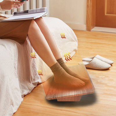 Alivia el estrés sin esfuerzo y mejora la circulación con un taburete eléctrico para calentar los pies
