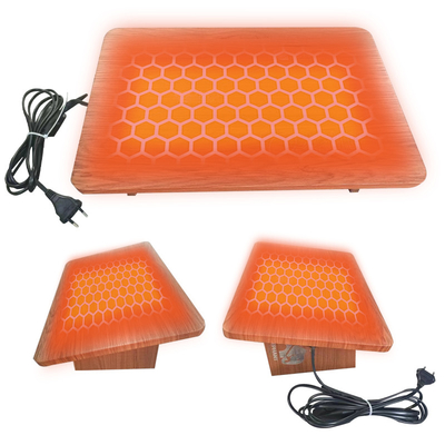Elegante taburete eléctrica para calentar los pies con calefacción por grafeno Diseño ergonómico Temperatura ajustable