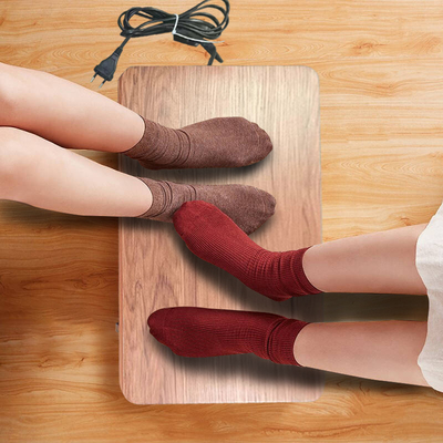 Elegante taburete eléctrica para calentar los pies con calefacción por grafeno Diseño ergonómico Temperatura ajustable