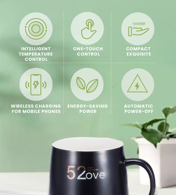 El estilo de las montañas rusas con calefacción de taza es la combinación definitiva de estilo y funcionalidad