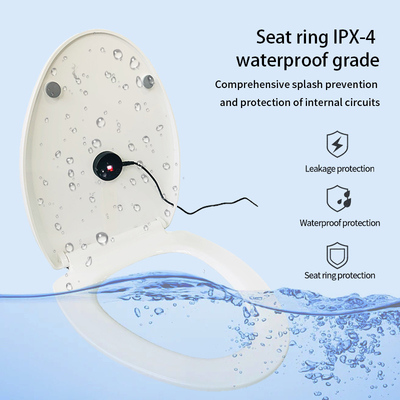 Comodidad sin esfuerzo Pad de cubierta de asiento de baño de grafeno con temperatura ajustable