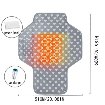 51*66CM/20.08*25.98in Pad de calentamiento para bebés con fuente de calor Calentador infrarrojo lejano Nylon