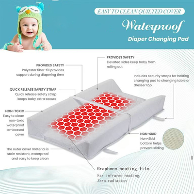Pad de pañales personalizados para bebés con calentador de infrarrojos lejanos Pad para bebés