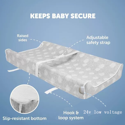 Pad de pañales personalizados para bebés con calentador de infrarrojos lejanos Pad para bebés