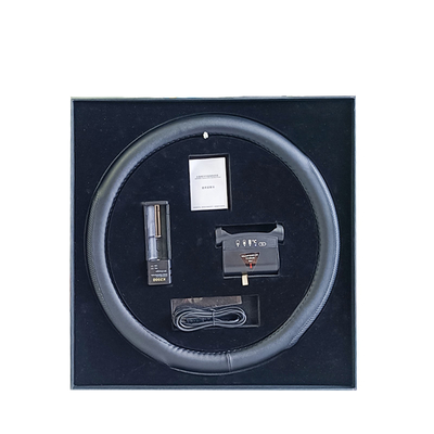 Conjunto de tapa de volante recargable de alta calidad con calentamiento de grafeno Conjunto de regalo de volante portátil