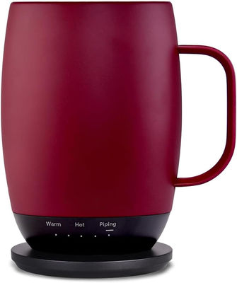 Portable Digital Style Diseño de fábrica Bebidas que se calientan a sí mismas Temperatura controlada Bebida directa Taza de café Viajes inalámbricos