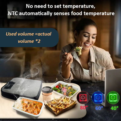 Bolso eléctrico de calefacción de alimentos Control de temperatura personalizable para un calentamiento óptimo
