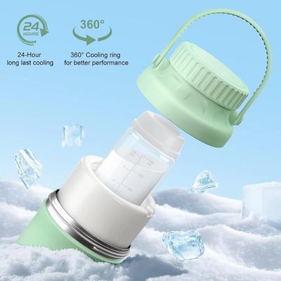 Instrucciones de limpieza para el enfriador de leche materna personalizado, lavado a mano, para viajes y oficina