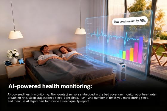 Temperatura ajustableCapa de colchón eléctrico multifuncional Refrigeración y calefacción Pad enfriado con agua con función terapéutica F Ajustes 45-65 grados para una comodidad personalizada en la calefacción y refrigeración Pad de colchón
