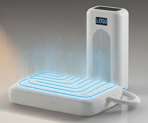 Temperatura ajustableCapa de colchón eléctrico multifuncional Refrigeración y calefacción Pad enfriado con agua con función terapéutica F Ajustes 45-65 grados para una comodidad personalizada en la calefacción y refrigeración Pad de colchón