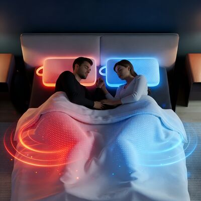 La Manta Térmica Inteligente Sheerfond Cooled Blanket con Flujo Térmico para Durmientes Calurosos