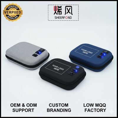 Bolso portátil plegable de calentamiento de alimentos con revestimiento de aluminio de grado alimenticio y tecnología de calentamiento con USB para cualquier momento