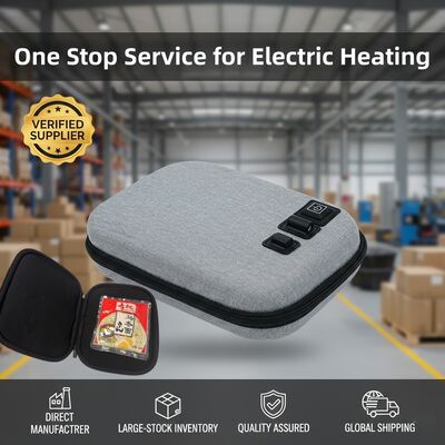 Bolso portátil plegable de calentamiento de alimentos con revestimiento de aluminio de grado alimenticio y tecnología de calentamiento con USB para cualquier momento