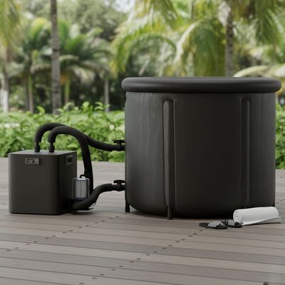 Baño de hielo bañera de agua fría con construcción de acrílico duradero refrigeración energética e interfaz táctil fácil de usar para fisioterapia