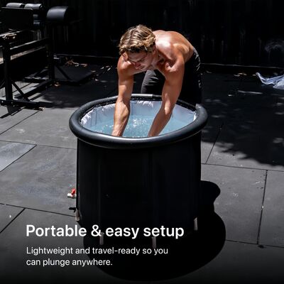 Baño de hielo bañera de agua fría con construcción de acrílico duradero refrigeración energética e interfaz táctil fácil de usar para fisioterapia