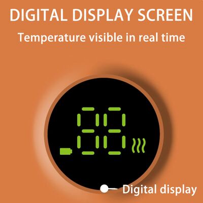 Calentadores de biberones nocturnos de temperatura constante con carga inalámbrica personalizable, modelo universal