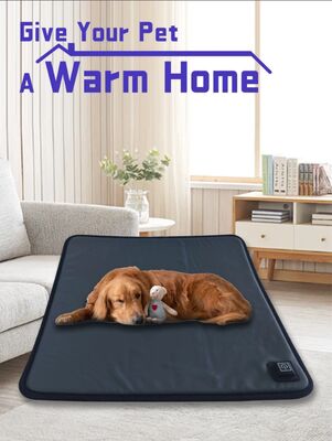 Cama eléctrica para perros con sistema de calefacción y refrigeración PTC Protección contra el sobrecalentamiento ecológica Alfombra de refrigeración para mascotas y perros para todas las estaciones