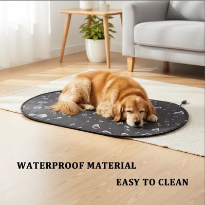 Cama eléctrica para perros con sistema de calefacción y refrigeración PTC Protección contra el sobrecalentamiento ecológica Alfombra de refrigeración para mascotas y perros para todas las estaciones
