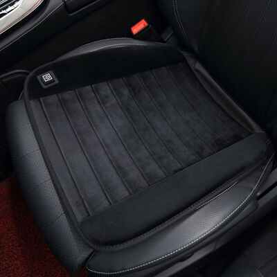 Factory Wholesale Eco-friendly Car Heating Cushion 5V Portable Battery Powered Heated Seat Cushion Crystal Velvet Square