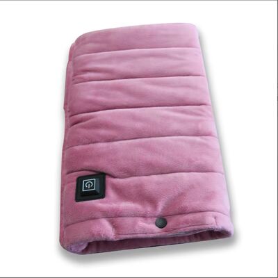 Calentador de mano USB eléctrico portátil 3 Temperatura ajustable Max 50 ° C Bolso de calefacción de mano recargable de franela blanda Invierno