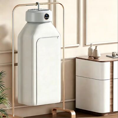 Seca de ropa plegable eléctrica portátil Seca de ropa plegable pequeña Seca de ropa con calefacción con aire Seca de ropa colgante Mini soplador de aire Seca de ropa para el hogar