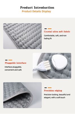 Electro Pad calefacción práctica mobiliario de calefacción para la oficina en el hogar o junto a la cama que proporciona un calor suave para mejorar los niveles de comodidad