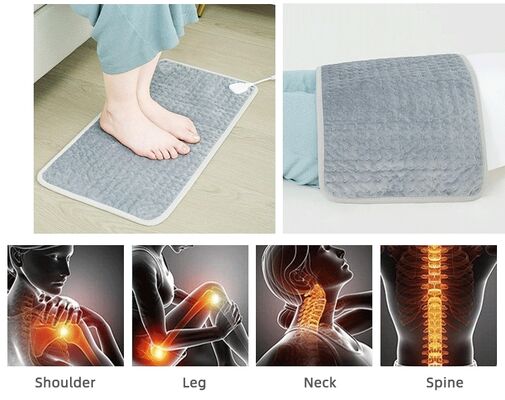 Electro Pad calefacción práctica mobiliario de calefacción para la oficina en el hogar o junto a la cama que proporciona un calor suave para mejorar los niveles de comodidad