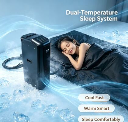Saco de dormir refrigerado que ofrece funciones de refrigeración y calefacción con superficie duradera lavable y confortable envasado