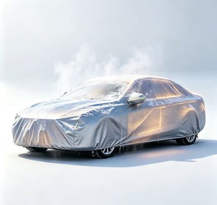 Capó de calefacción para automóviles diseñado para encajar estrechamente en los compartimientos del motor del vehículo, garantizando una distribución y protección uniformes del calor