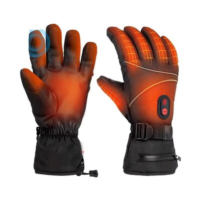 Guantes eléctricos con calefacción por batería Guantes térmicos de calefacción por grafeno 40-65°C ajustables Inalámbricos resistentes al viento Inalámbricos calentadores de manos Unisex Guantes de invierno para esquí Ciclismo motocicleta Deportes al aire libre