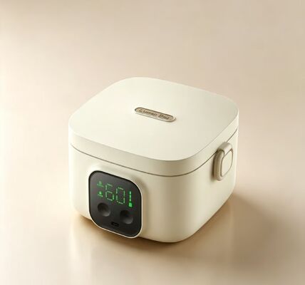 500 ml de calefacción eléctrica USB Boteca de almuerzo de acero inoxidable 304 Temperatura ajustable Calentador de alimentos portátil para acampar Viaje de picnic