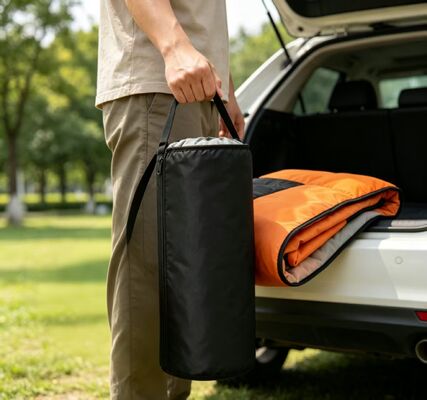 Bolso de dormir para perros con calefacción plegable portátil, fácil de transportar y almacenar, de 3 niveles ajustable a temperatura, resistente al agua y a los arañazos, certificado CE FCC ROHS
