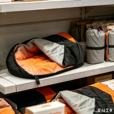 Bolso de dormir para perros con calefacción plegable portátil, fácil de transportar y almacenar, de 3 niveles ajustable a temperatura, resistente al agua y a los arañazos, certificado CE FCC ROHS
