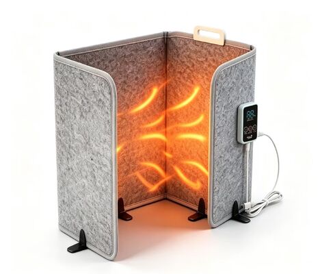 Placa de pie calefactada eléctrica de tamaño personalizado, a prueba de viento, cálida, 220V 165W, alfombrilla calefactora de pies impermeable ajustable de 3 velocidades para calentar en interiores