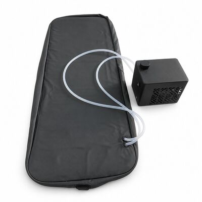 Cubierta de asiento de carrito de golf de doble modo de 24V, enfriamiento por agua y calefacción por grafeno, cubierta de asiento de banco impermeable con correas de correa y caja de enfriamiento externa, logotipo de color y embalaje de tamaño personalizado