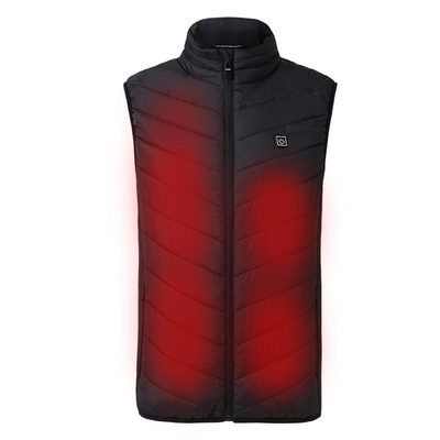 Vestido de Invierno masculino con chaleco eléctrico con USB y tecnología de calefacción avanzada