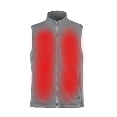 Vestido de Invierno masculino con chaleco eléctrico con USB y tecnología de calefacción avanzada