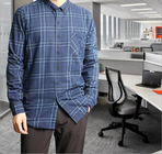 Camisa de manga larga calentada Sheerfond, ropa interior térmica calentada franela Odm