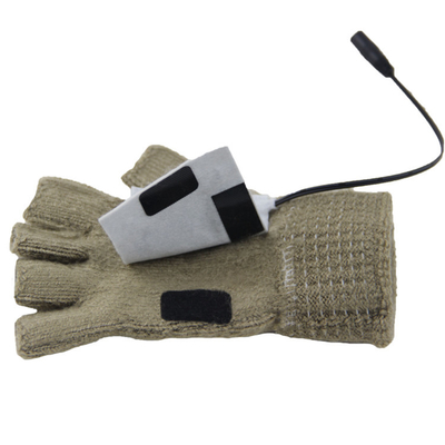 Guantes eléctricos de lana de punto con calefacción infrarroja para calor y comodidad en invierno